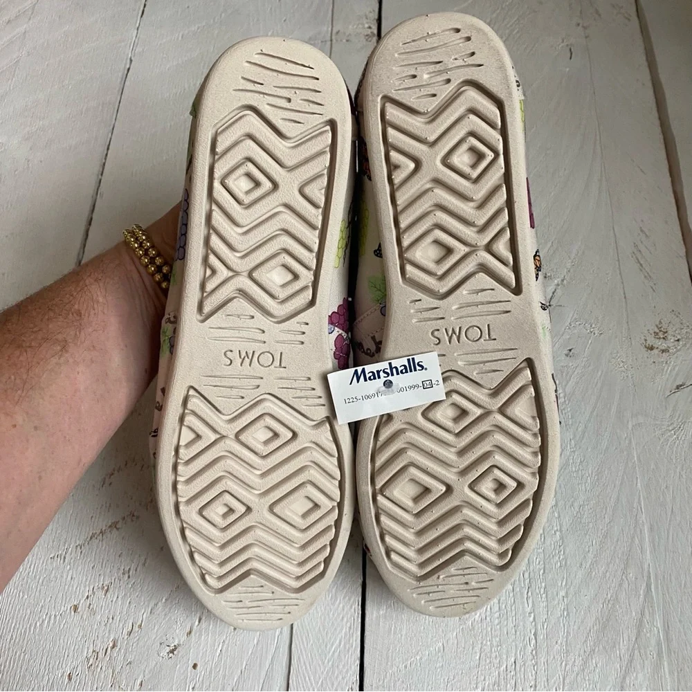 Toms Butterfly Grapevine Alpargata Shoes